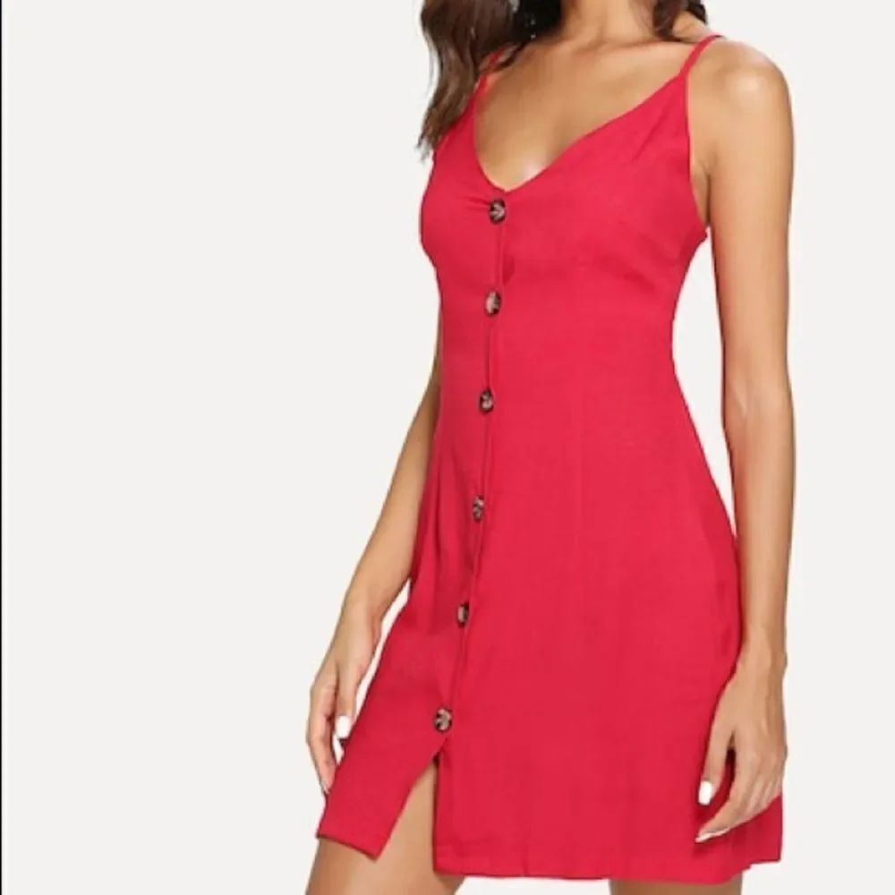 ✨ Button Front Strap Dress✨ - Picture 2 of 4